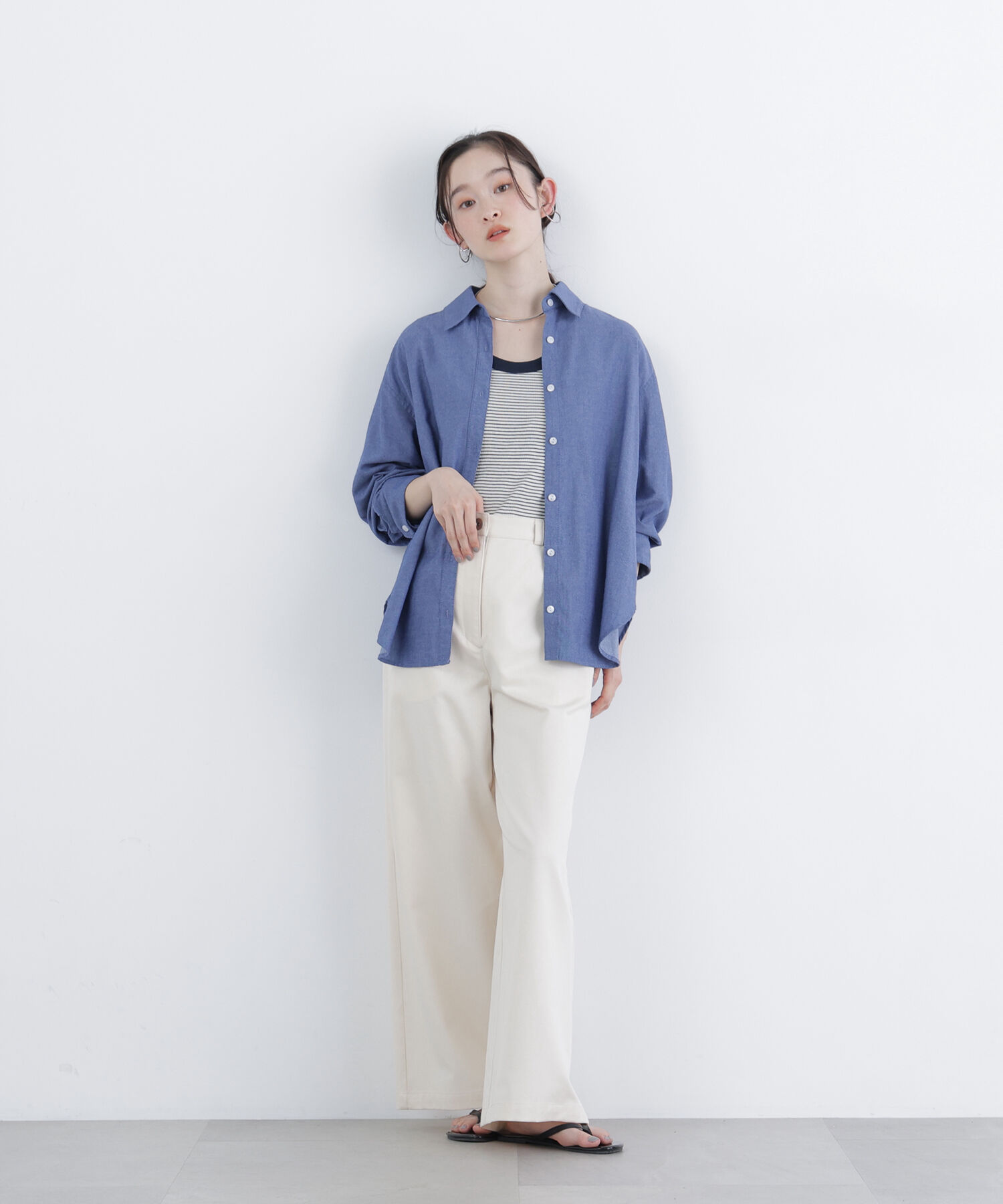  「〈N.〉ツイルワイドパンツ」|その他|