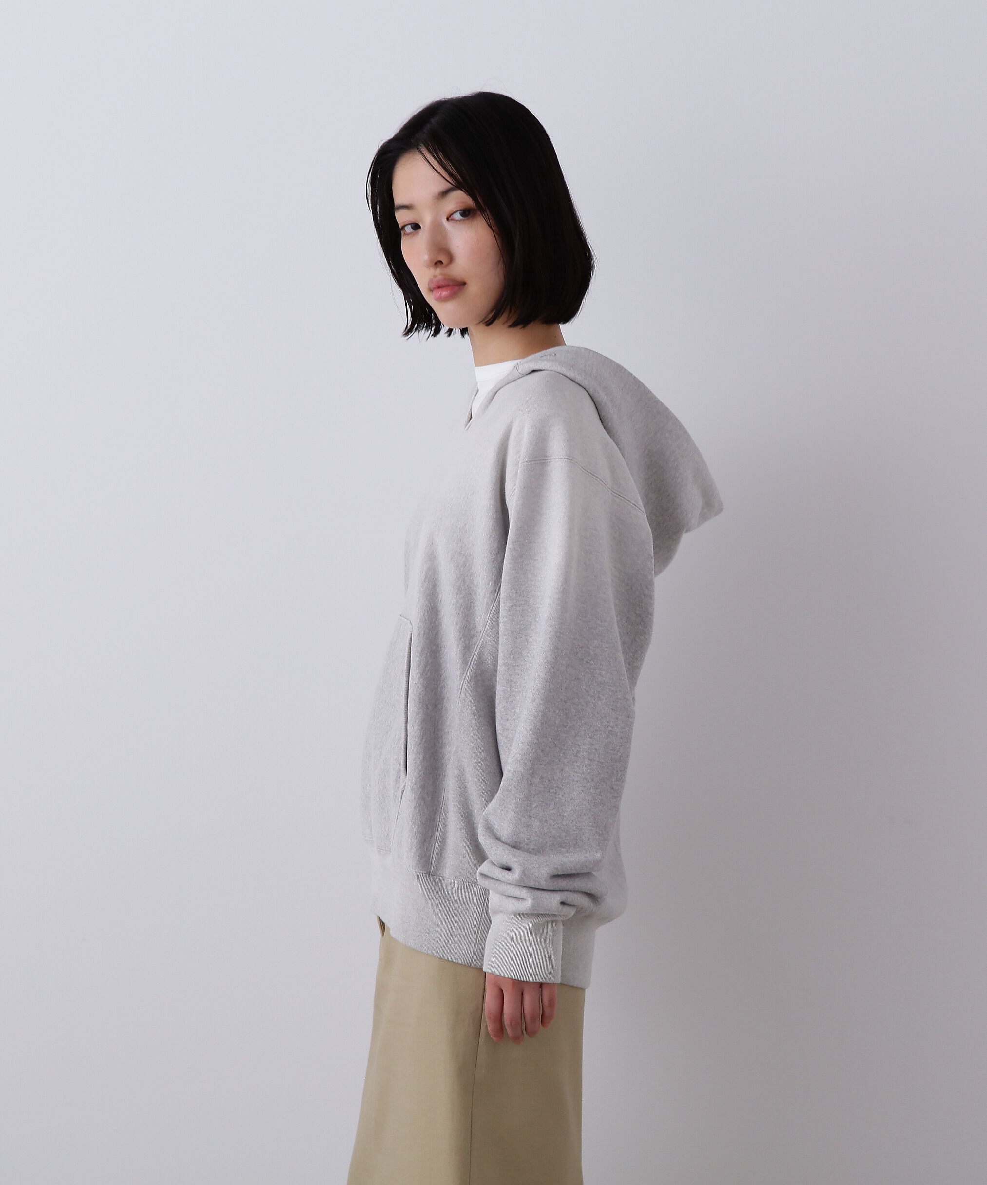 YLEVE 「YLEVE / ORGANIC COTTON SUN FADED SWEAT HOODIE」|Tシャツ・カットソー|