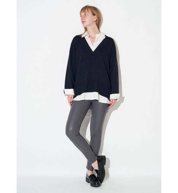 ELENDEEK「FAUX LEATHER LEGGINGS」|その他|