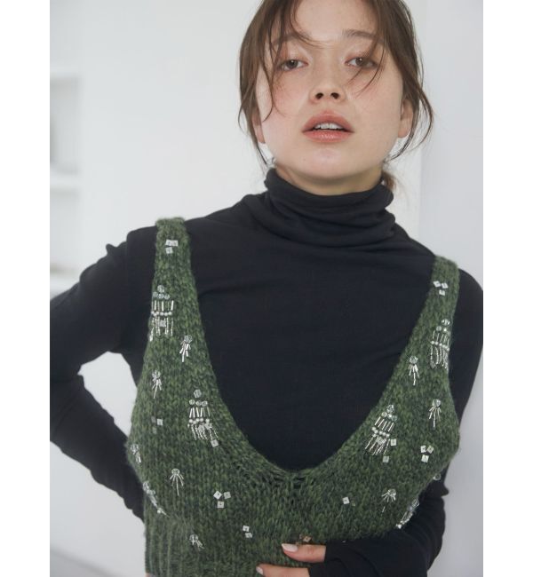 Ungrid「ハイネックシアーロングスリーブTee」|Tシャツ・カットソー|