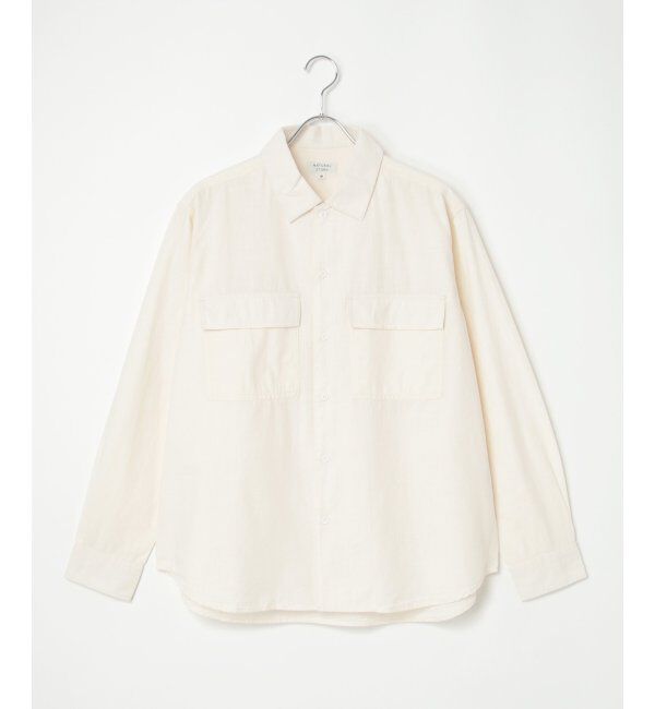VENCE share style「シャンブレーオーバーシャツ」|シャツ・ブラウス|