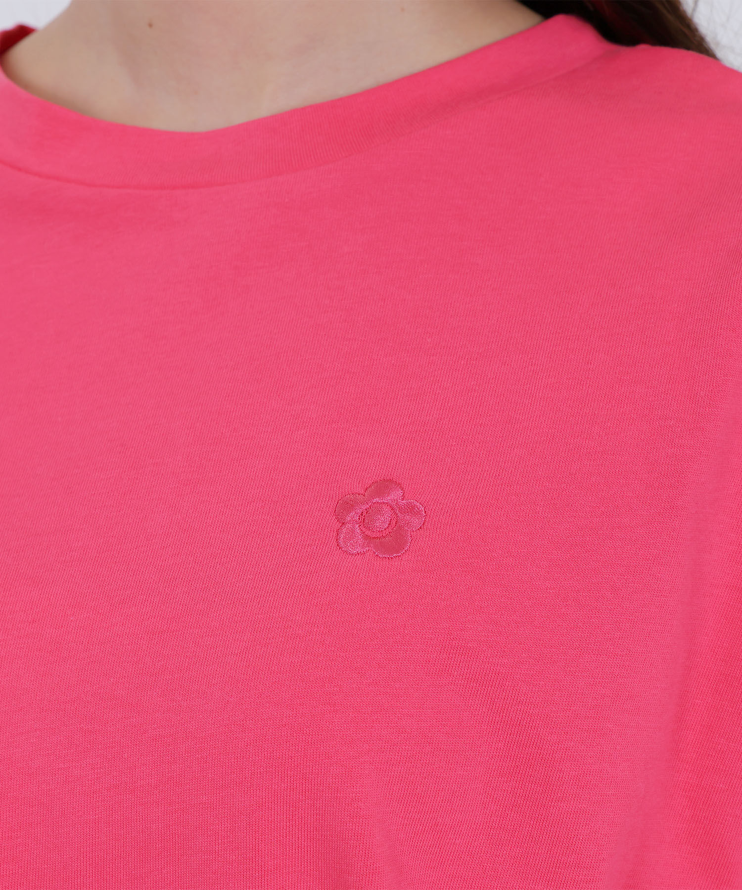 MARY QUANT「バックアップリケ Tシャツ」|Tシャツ・カットソー|