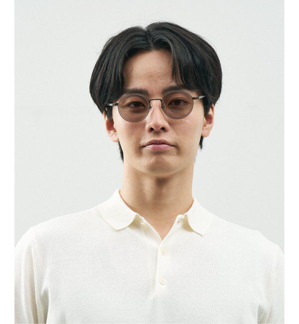  「Zoff｜JOURNAL STANDARD relume ラウンド型 サングラス 紫外線防止 UVカット｜ジャーナルスタンダード」|サングラス|薄グレー