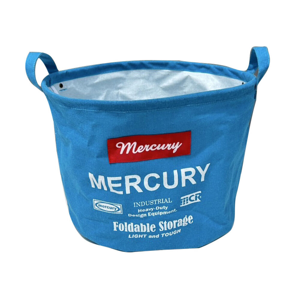 MERCURY「MERCURY マーキュリー ラウンドバケツ 通販 収納ボックス 収納 ボックス」|その他|ブルー1