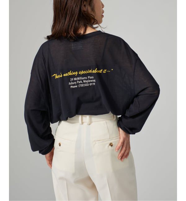 VERMEIL par iena「St.Johns 3rd club セントジョンズサードクラブ 別注 シアーLong-Tシャツ 0」|Tシャツ・カットソー|