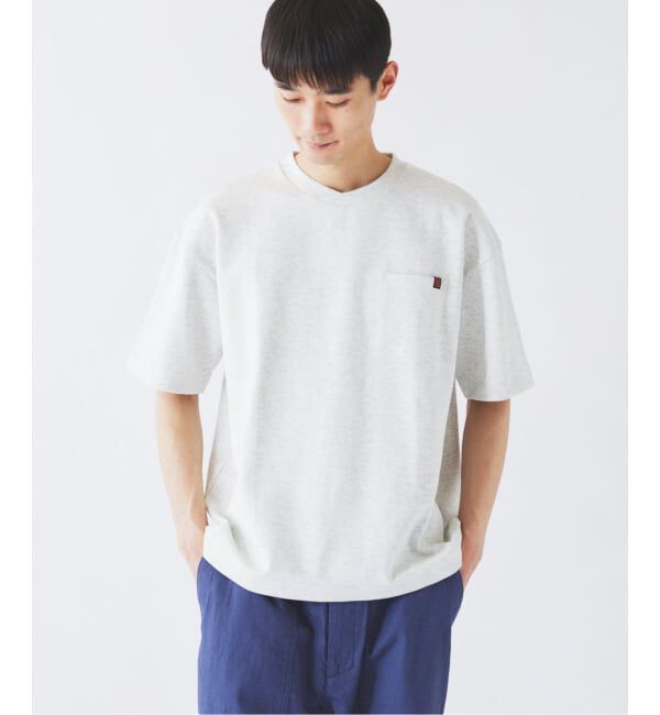 JOURNAL STANDARD relume「UNIVERSAL OVERALL 別注 ブラックラベル ポンチTシャツ」|Tシャツ・カットソー|