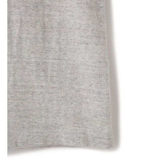 SALON adam et rope'「【Americana（アメリカーナ）】ラフィー丸胴 プリントT / センターロゴ」|Tシャツ・カットソー|