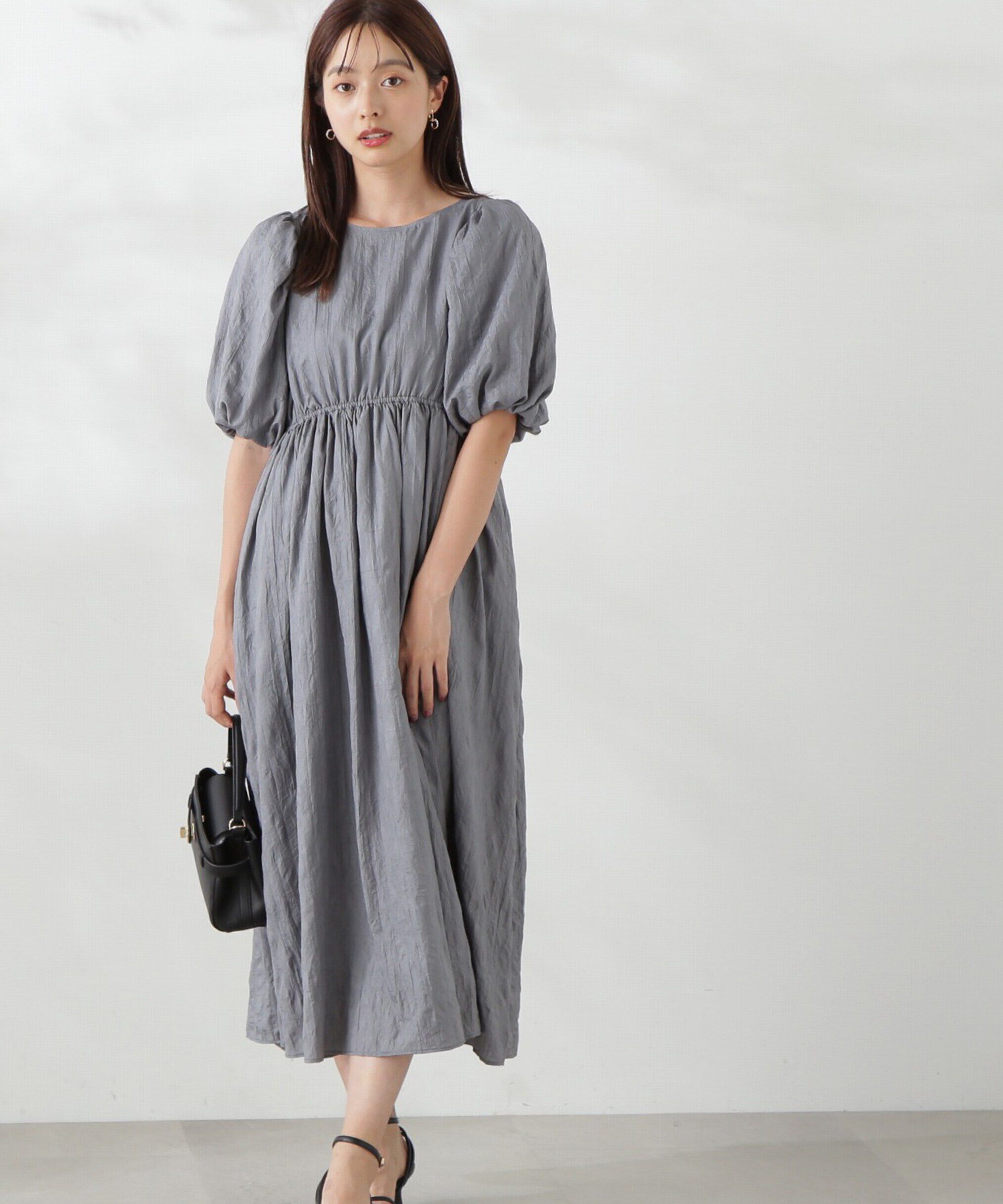 PROPORTION BODY DRESSING「ワッシャーサテンワンピース」|ワンピース|