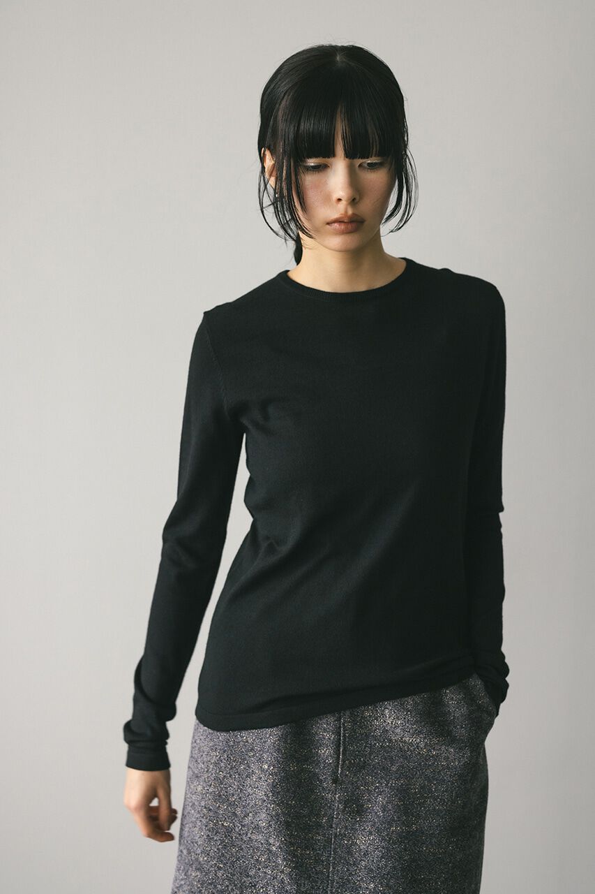 STYLEMIXER「ウォッシャブルクルーネックニット」|ニット・セーター|