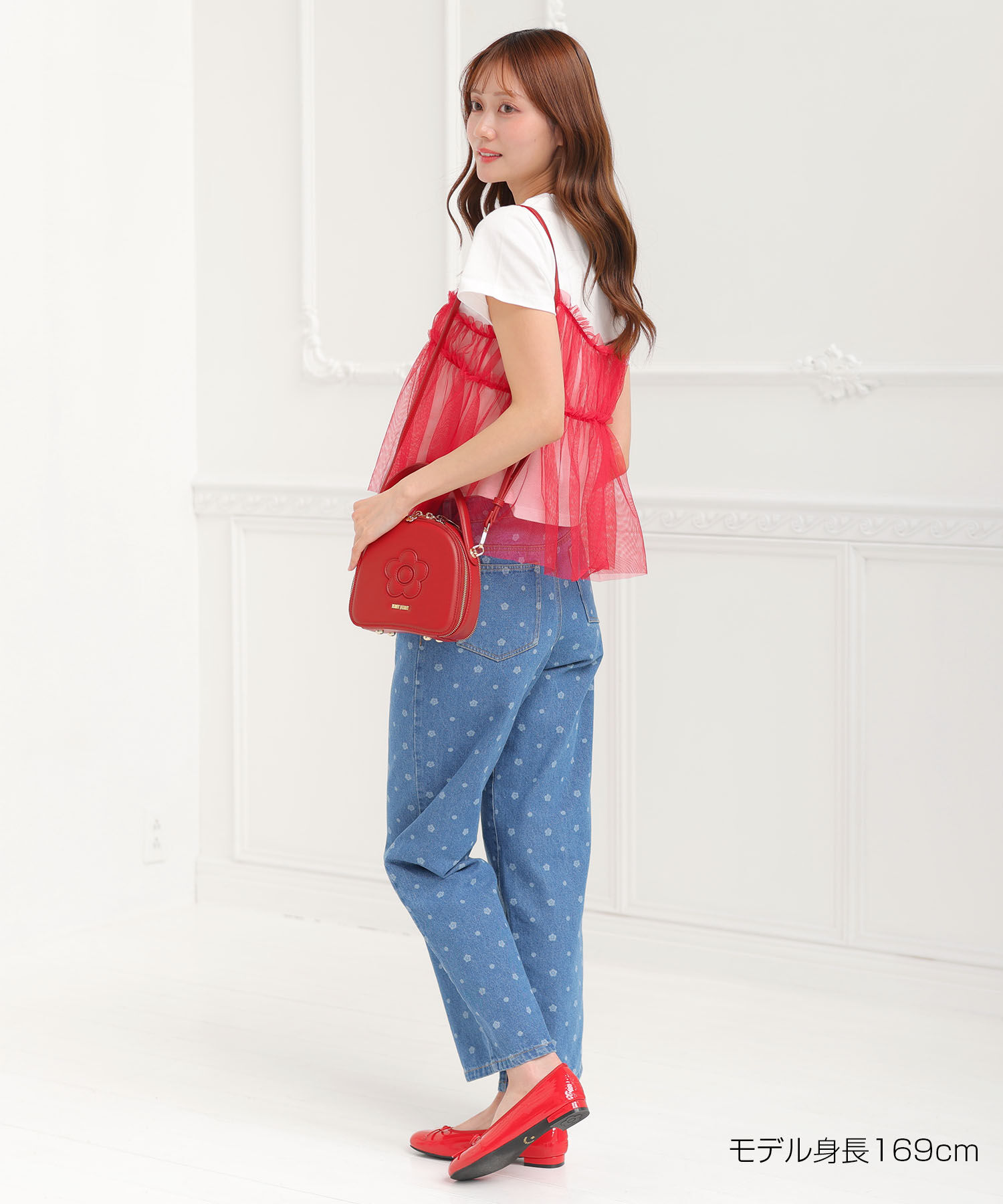 MARY QUANT「チュールキャミセット Tシャツ」|Tシャツ・カットソー|