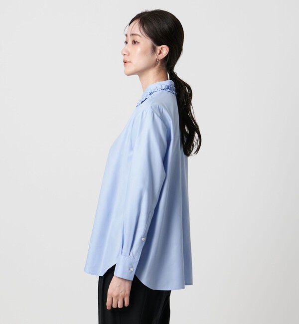 【LT.BLUE】ミニフリル シャツ UNITED ARROWS - 【LT.BLUE】ミニフリル シャツの通販 by UNITED