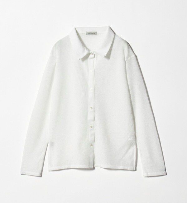 UNITED ARROWS green label relaxing「シアー サーマル ポロカーディガン」|カーディガン|