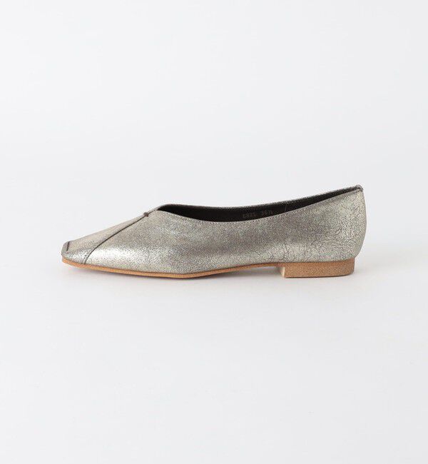 BEAUTY&YOUTH UNITED ARROWS「Vカットステッチ フラットシューズ」|バレエシューズ|