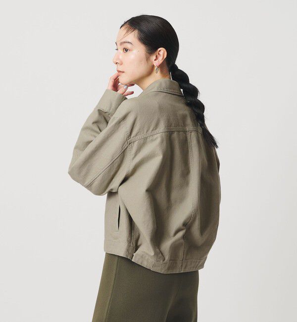 BEAUTY&YOUTH UNITED ARROWS「コットン メタルモチーフ ブルゾン」|ブルゾン・スタジャン|