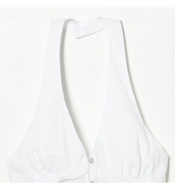 Ray BEAMS 「◎ﾚｰｽﾎﾙﾀｰN_BL」|シャツ・ブラウス|