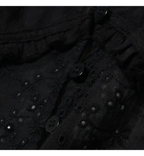 Ray BEAMS 「◎ﾚｰｽﾎﾙﾀｰN_BL」|シャツ・ブラウス|