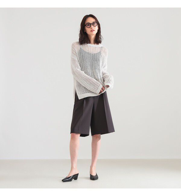 Demi-Luxe BEAMS 「ダブル クロス ショート パンツ」|チノ|