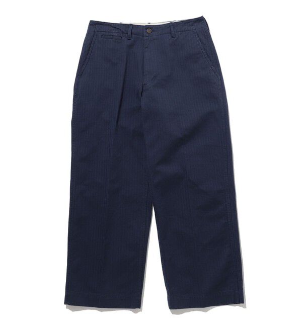 BEAMS PLUS「MIL Trousers Herringbone」|その他|NAVY
