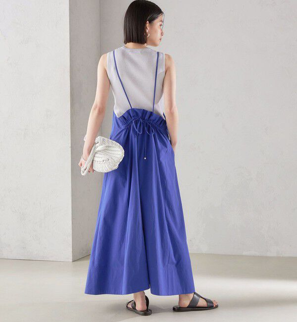 SHIPS for women「〈手洗い可能〉近江晒 ブロード キャミ ワンピース」|ワンピース|