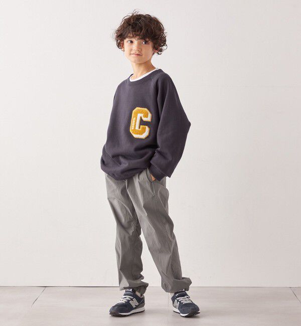 SHIPS any「【SHIPS any別注】Collegiate Pacific: 刺繍 ロゴ スウェット<KIDS>」|スウェット・ジャージ|