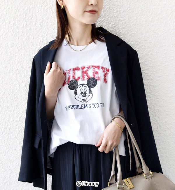SHIPS for women「《一部追加予約》【SHIPS別注】GOOD ROCK SPEED:MICKEY / TEE」|Tシャツ・カットソー|