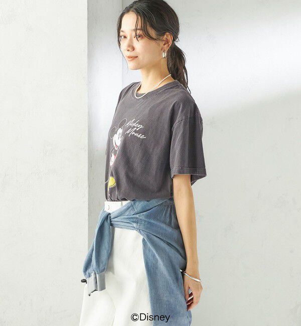 SHIPS for women「《一部追加予約》【SHIPS別注】GOOD ROCK SPEED:MICKEY / TEE」|Tシャツ・カットソー|