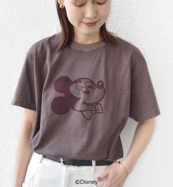 SHIPS for women「《一部追加予約》【SHIPS別注】GOOD ROCK SPEED:MICKEY / TEE」|Tシャツ・カットソー|