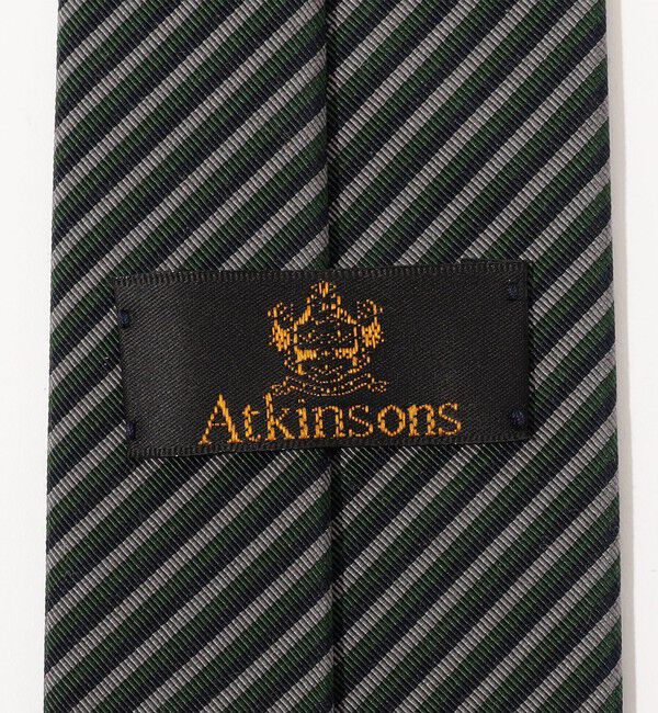TOMORROWLAND GOODS「Atkinsons アイリッシュポプリン レジメンタルストライプネクタイ」|ネクタイ・蝶ネクタイ|