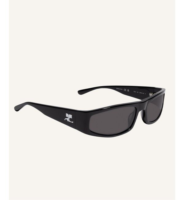 EYETHINK「COURREGES TECH SUNGLASSES black / VESALU001AC0006」|サングラス|