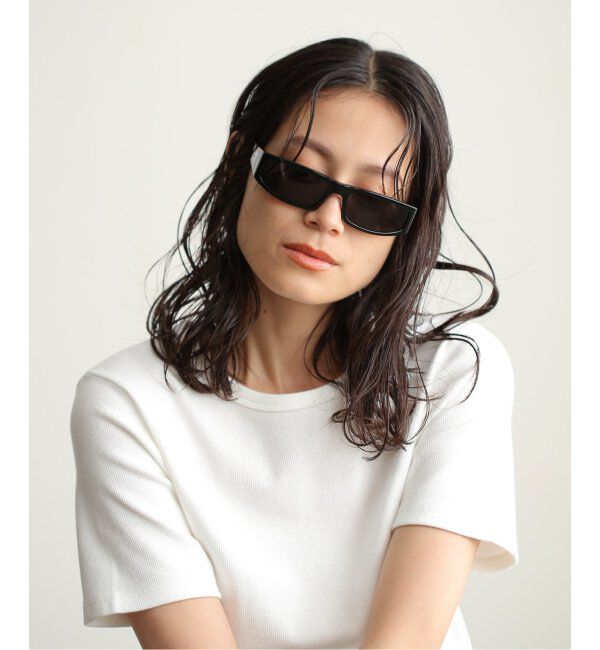 EYETHINK「COURREGES TECH SUNGLASSES black / VESALU001AC0006」|サングラス|