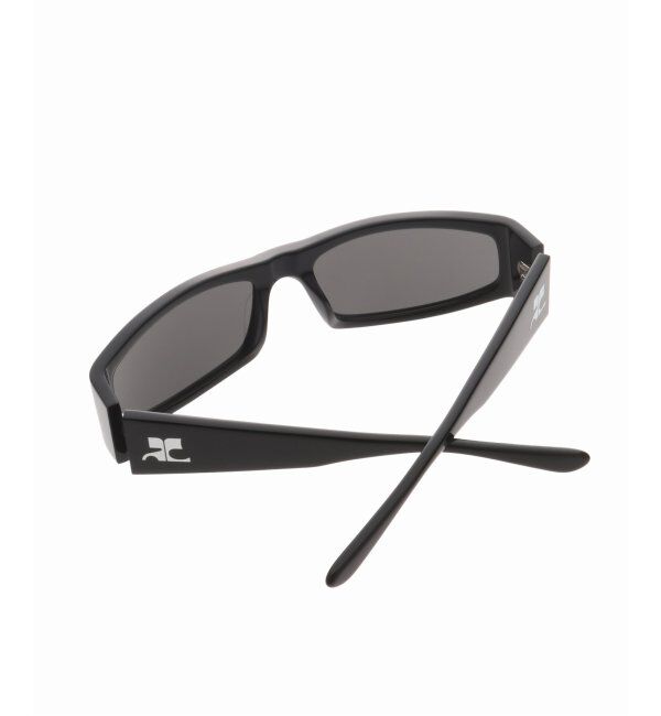 EYETHINK「COURREGES TECH SUNGLASSES black / VESALU001AC0006」|サングラス|