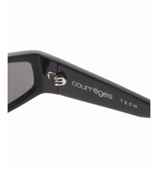 EYETHINK「COURREGES TECH SUNGLASSES black / VESALU001AC0006」|サングラス|