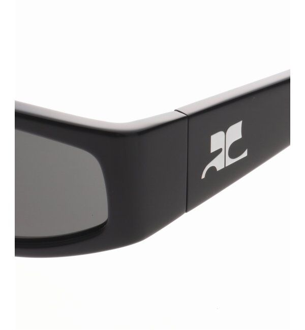 EYETHINK「COURREGES TECH SUNGLASSES black / VESALU001AC0006」|サングラス|