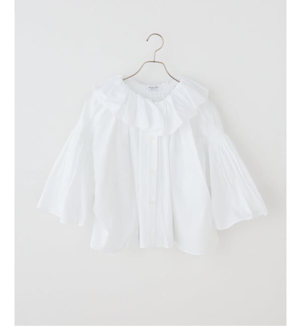 IENA LA BOUCLE「BARBARA PALA バルバラ パラ adelasia mini シャツ」|シャツ・ブラウス|ホワイト