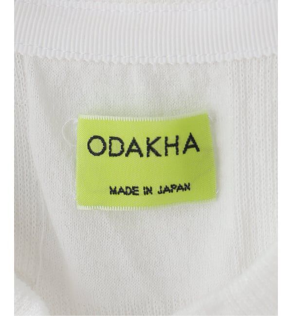 IENA LA BOUCLE「ODAKHA オダカ twisted crashe gingham T OH26SS-KN062」|Tシャツ・カットソー|