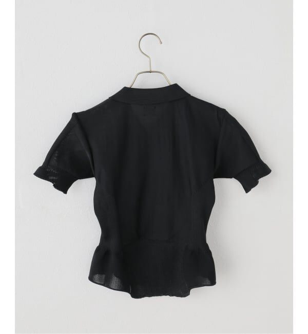 IENA LA BOUCLE「ODAKHA オダカ gynoid ポロシャツ OH-26SS-KN04」|ニット・セーター|
