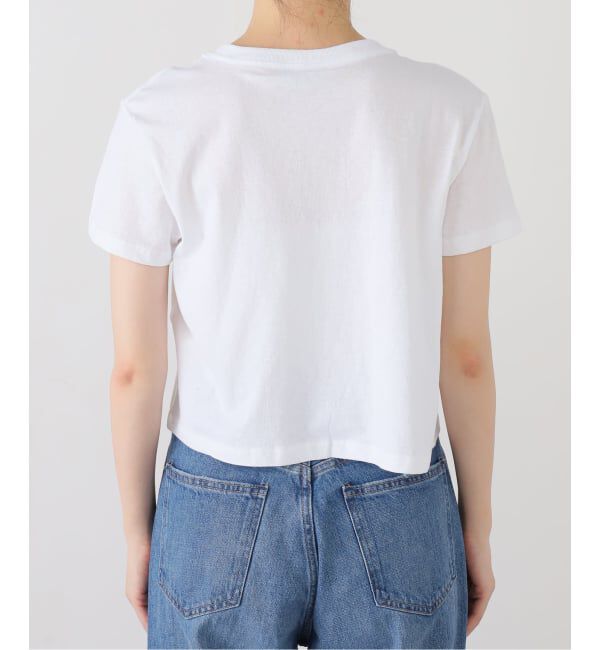 Oriens JOURNAL STANDARD「【Ashley Williams / アシュリー・ウィリアムズ】 WHITE CROPPED T-SHIRT AWAW250100」|Tシャツ・カットソー|