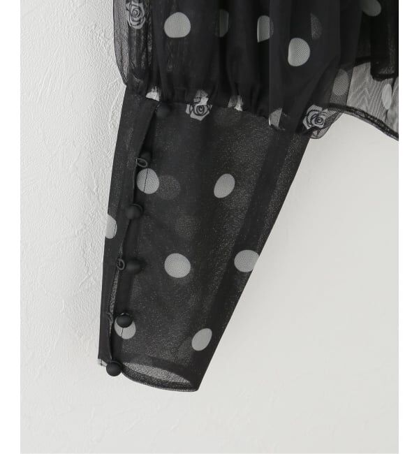 JOURNAL STANDARD「【VIVIANO / ヴィヴィアーノ】 A Pois Tulle Chemisette」|シャツ・ブラウス|