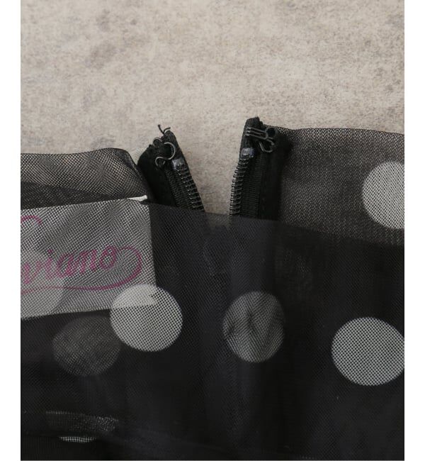 JOURNAL STANDARD「【VIVIANO / ヴィヴィアーノ】 A Pois Tulle Chemisette」|シャツ・ブラウス|