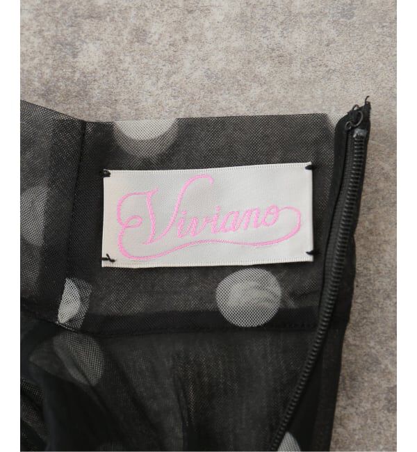 JOURNAL STANDARD「【VIVIANO / ヴィヴィアーノ】 A Pois Tulle Chemisette」|シャツ・ブラウス|