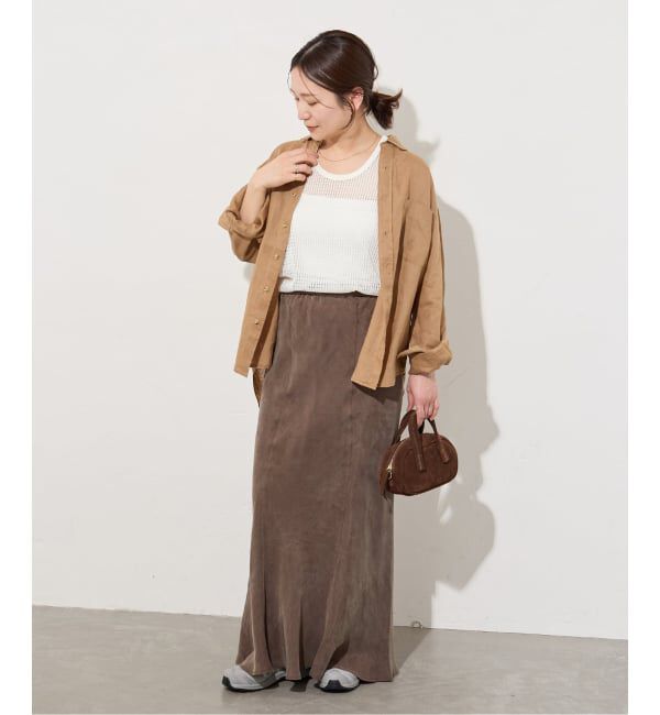 JOURNAL STANDARD「ヴィンテージキュプラローンスカート」|スカート|