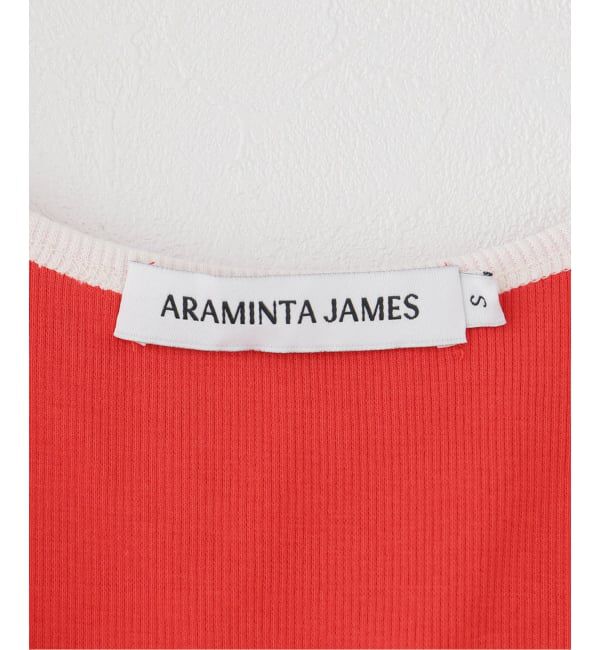 U by SPICK&SPAN「ARAMINTA JAMES/アラミンタ ジェームス MANZANA RIB TANK」|タンクトップ|