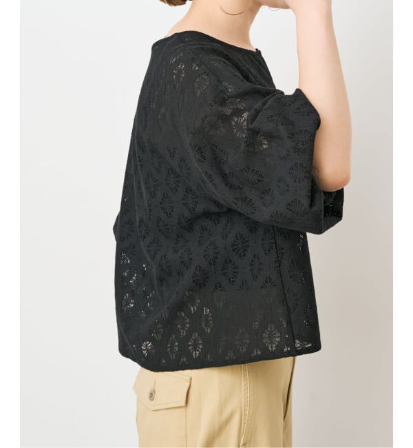 レースブラウス  spick&amp;span Spick & Span（スピックアンドスパン）の「60ローンフレンチレース