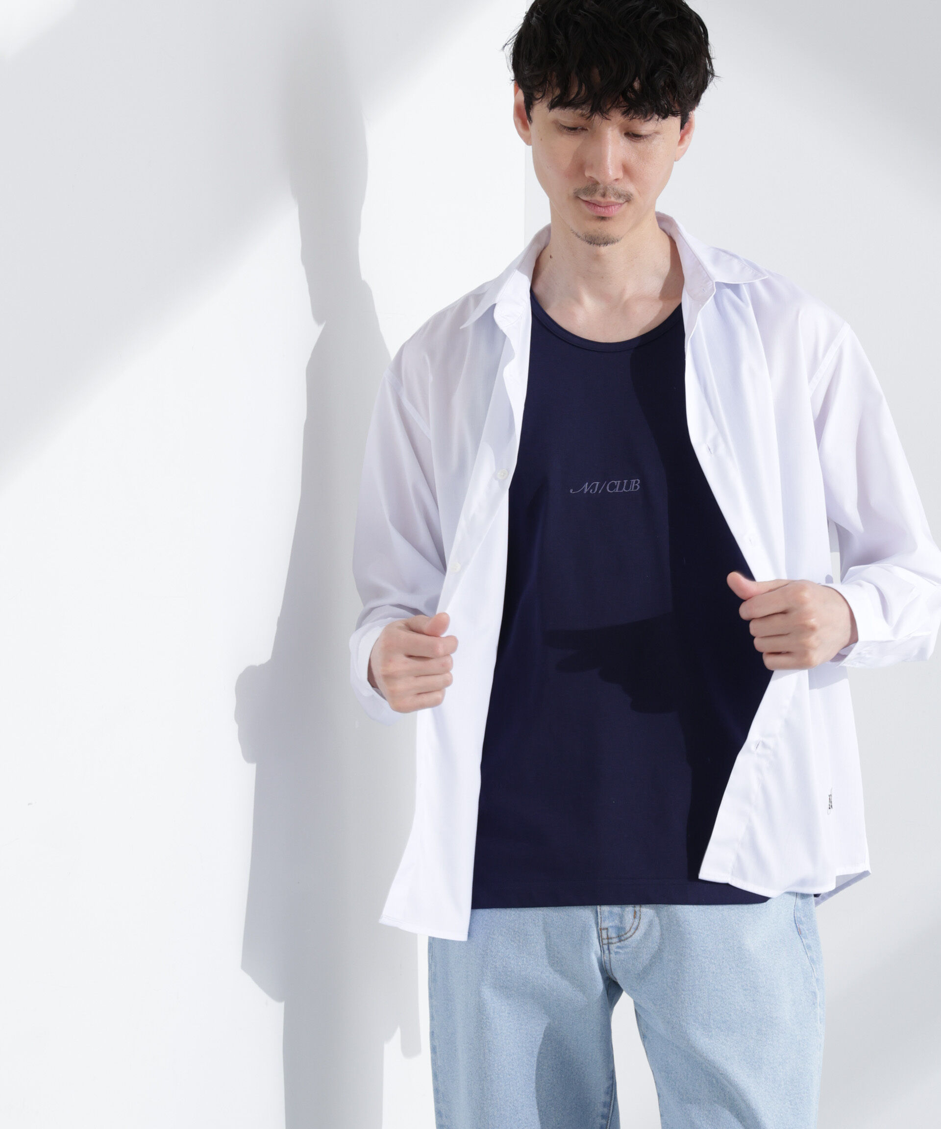 nano･universe「「NJ/CLUB」 ユーティリティ タンクトップ」|Tシャツ・カットソー|