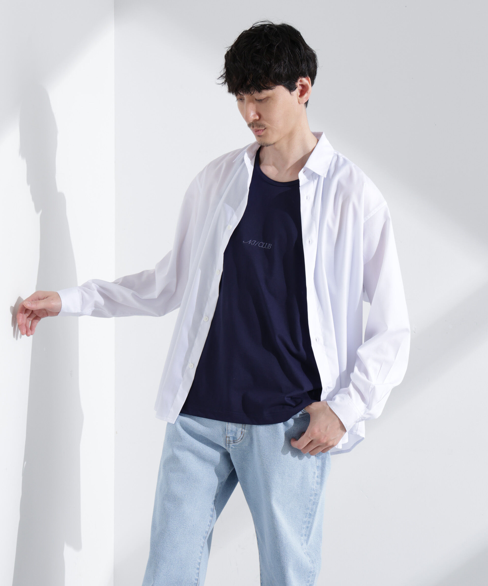 nano･universe「「NJ/CLUB」 ユーティリティ タンクトップ」|Tシャツ・カットソー|