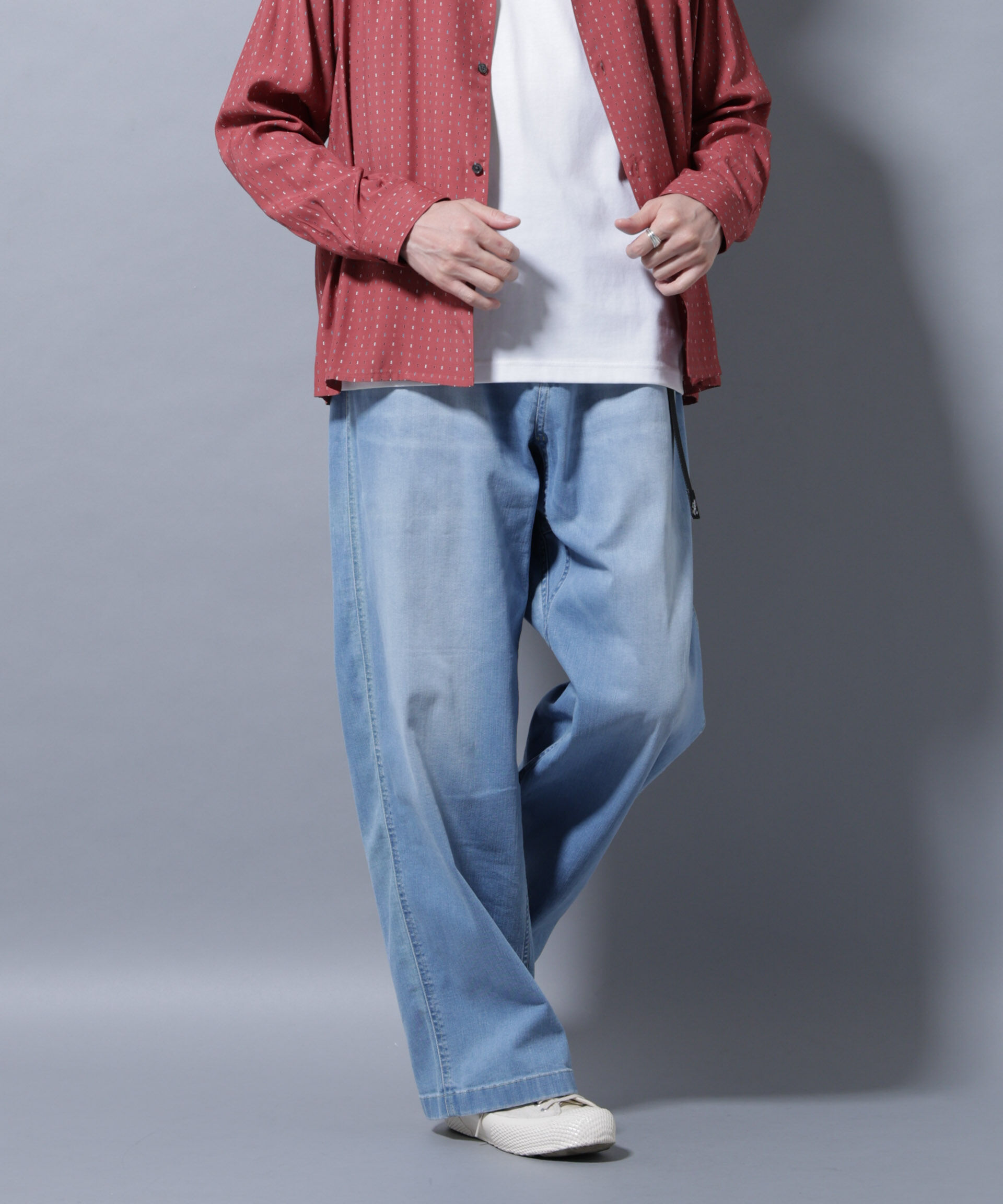 nano･universe「Gramicci/別注 BUGGY DENIM PANT」|チノ|