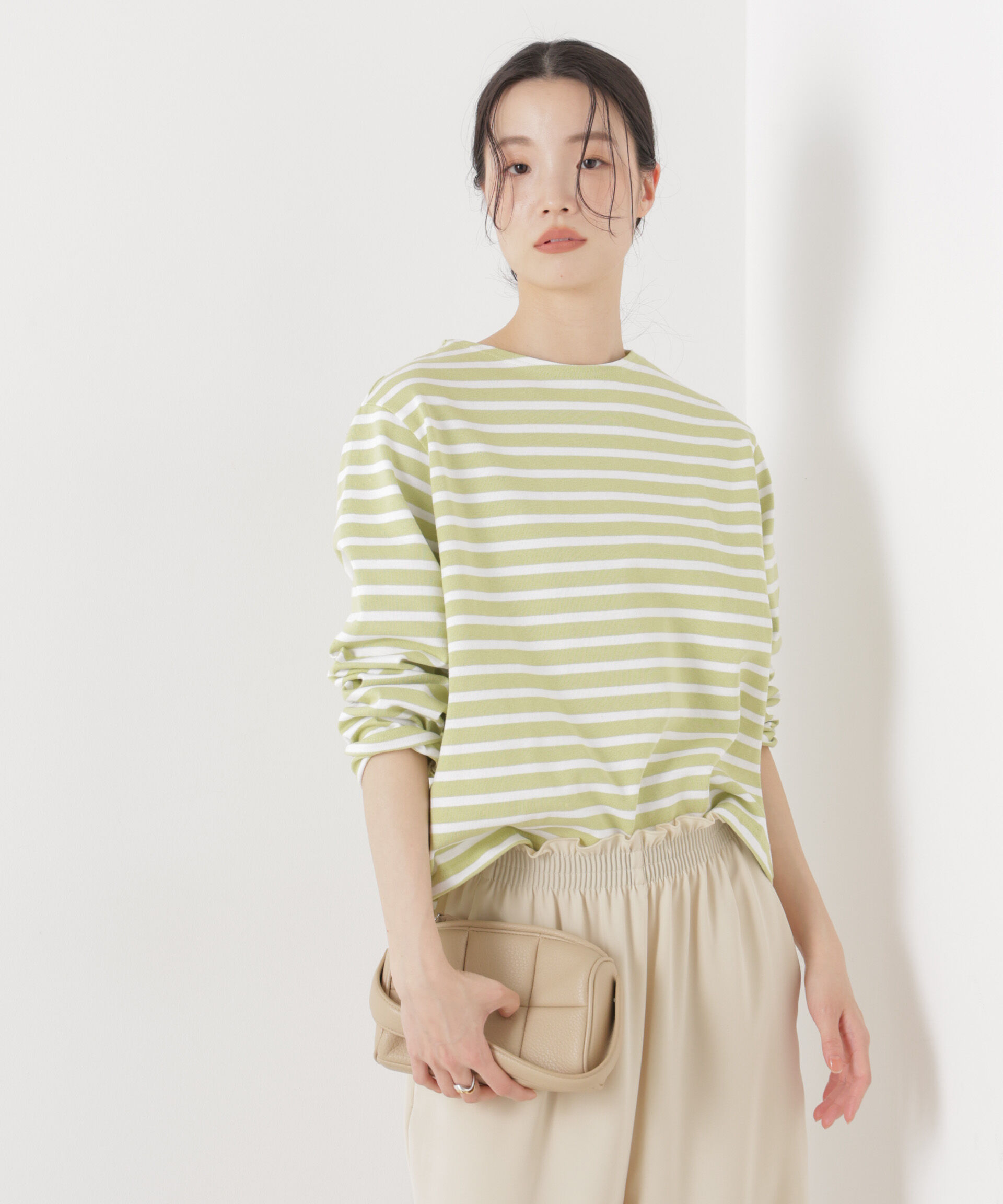 nano･universe「ORCIVAL/CREW NECK L/S P.O.」|Tシャツ・カットソー|