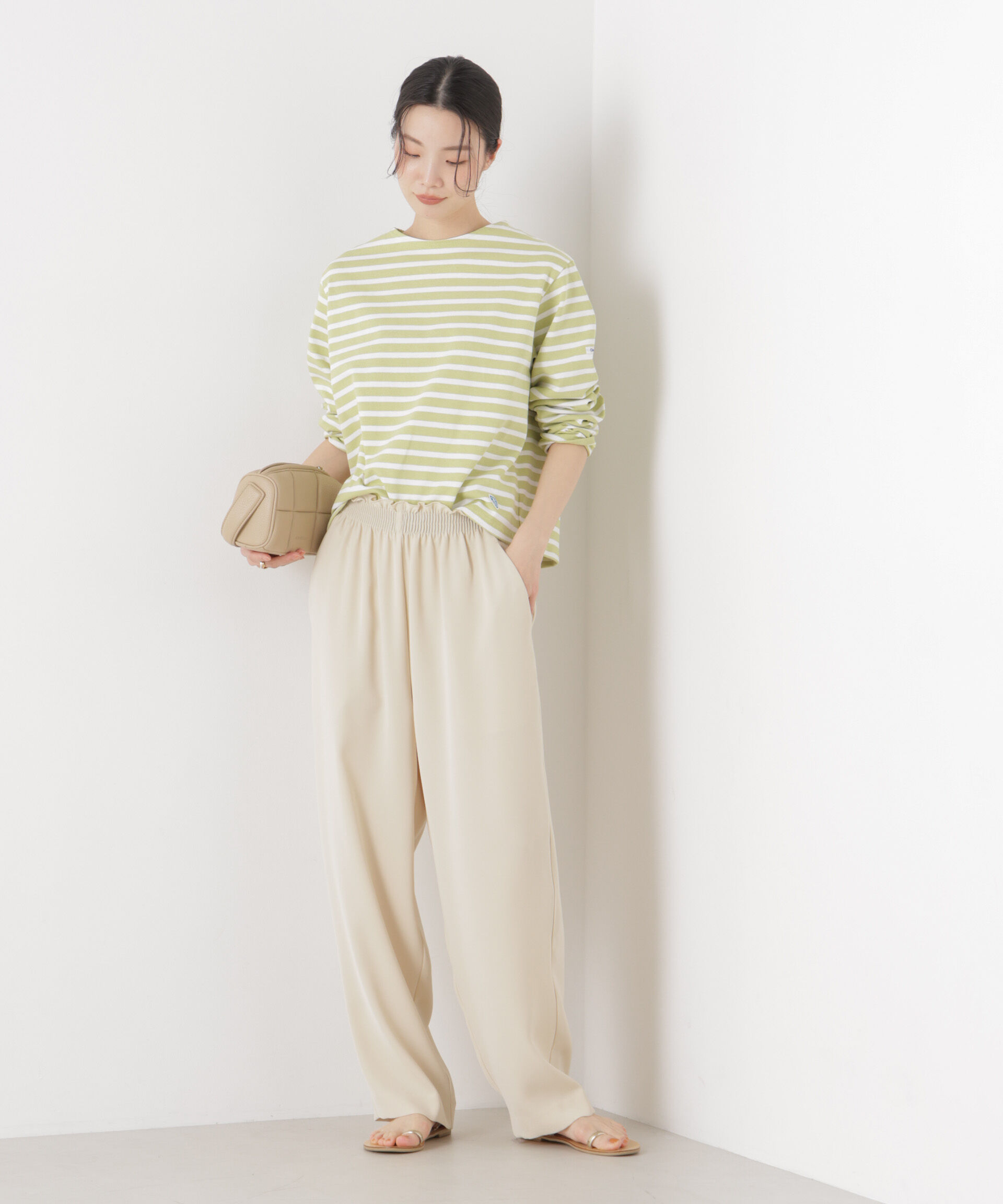 nano･universe「ORCIVAL/CREW NECK L/S P.O.」|Tシャツ・カットソー|