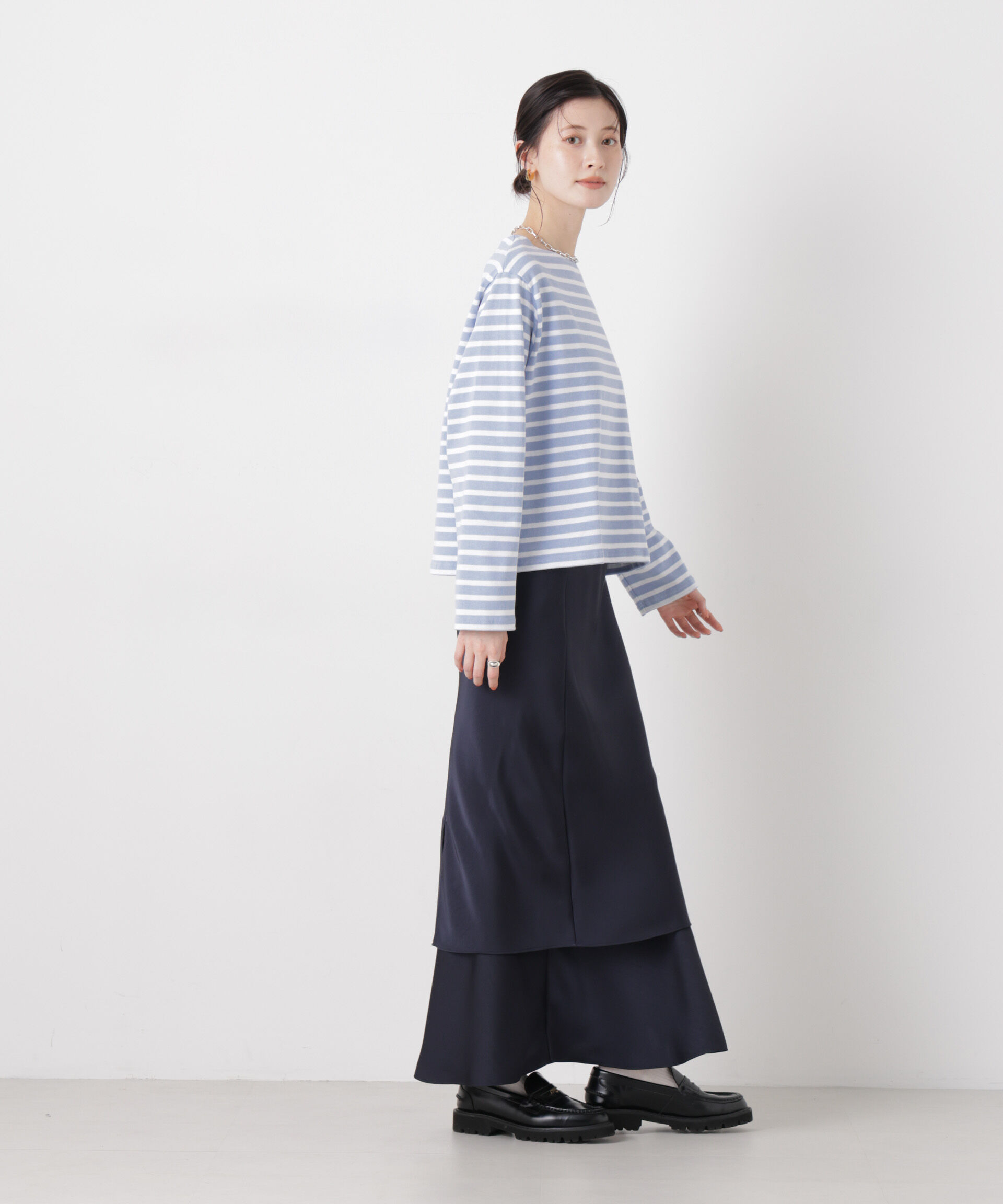 nano･universe「ORCIVAL/CREW NECK L/S P.O.」|Tシャツ・カットソー|