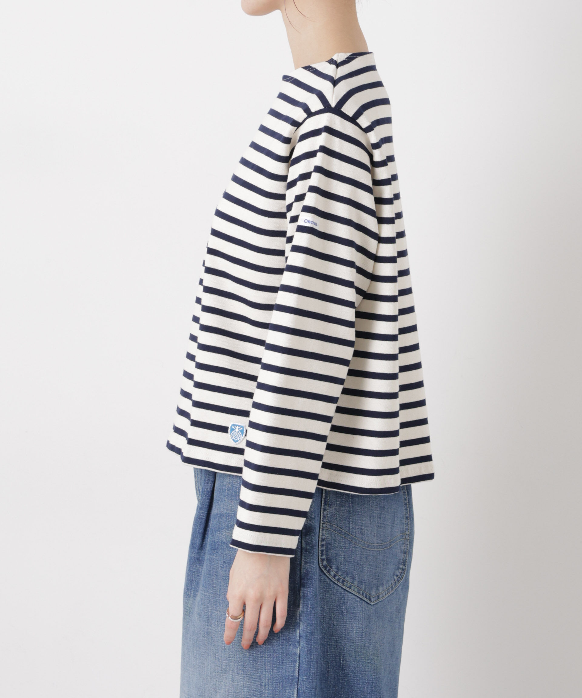 nano･universe「ORCIVAL/CREW NECK L/S P.O.」|Tシャツ・カットソー|